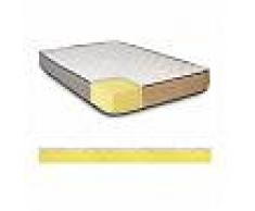 InMaterassi Materasso Memory Foam Ecologico Naturale - Eko Cloe 120 X 200 Cm (1 Piazza E Mezza) 1 Cuscino Memory H16