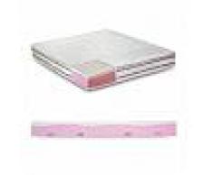 InMaterassi Materasso Memory Bamboo A 7 Zone Differenziate, Modello Zoe 140 X 200 Cm (matrimoniale Francese) 1 Cuscino Memory H16