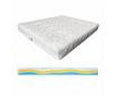 InMaterassi Materasso Sfoderabile In Memory Foam Alto 22 Cm - Ischia 170 X 190 Cm (matr. Fuori Misura) 1 Cuscino Memory H16