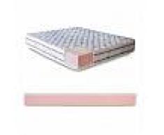 InMaterassi Materasso Memory Dual Comfort - Estate Inverno - Con Trattamento Greenfirst Modello Roma 1 Cuscino Memory H16 200 X 200 (matrimoniale King Size)