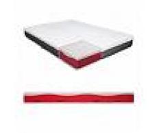 InMaterassi Materasso Memory Termico A 7 Zone Differenziate Sfoderabile - Thermo 120 X 190 Cm (1 Piazza E Mezza) 1 Cuscino Memory H13