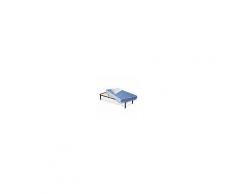 InMaterassi Kit Filomena - Materasso In Water Foam Antiacaro H12 Cm Pieghevole Per Brandine Con Rete A Doghe + Cuscini Kit - 80x190 Cm Singolo + Rete + 1 Cuscino