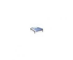InMaterassi Kit Filomena - Materasso In Water Foam Antiacaro H12 Cm Pieghevole Per Brandine Con Rete A Doghe + Cuscini Kit - 160x200 Cm Matrimoniale + Rete + 2 Cu