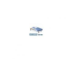 InMaterassi Kit Filomena - Materasso In Water Foam Antiacaro H12 Cm Pieghevole Per Brandine Con Rete A Doghe + Cuscini Kit - 90x200 Cm Singolo + Rete + 1 Cuscino