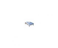 InMaterassi Kit Filomena - Materasso In Water Foam Antiacaro H12 Cm Pieghevole Per Brandine Con Rete A Doghe + Cuscini Kit - 120x190 Cm Una Piazza E Mezza + Rete