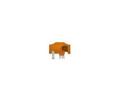 ray bot Gazebo pieghevole 3x6 arancione professionale con laterali PVC 350g