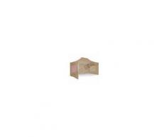 ray bot Gazebo pieghevole 3x4,5 beige Exa 45mm alluminio con finestre PVC 350g