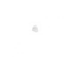 Emporium Living Portariviste in metacrilato BAG con decoro bianco