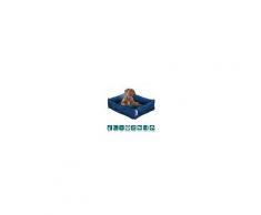 Evergreenweb Letto per Cani di diverse Taglie color Blu, Imbottitura in Schiuma Waterfoam Morbido Lavabile in Lavatrice, Cuccia da Interno con Cuscino Sfoderabile, Materasso per Tutti Animali Domestici