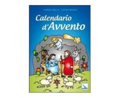 Calendario d'Avvento. Con poster a finestre numerate. Con adesivi - G
