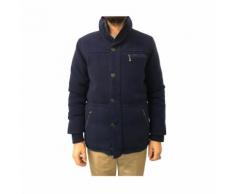 NAPOLEONE ERBA piumino uomo blu mod PARKA 100 cashmere MADE IN ITALY UNICO-NAPOLEONE ERBA