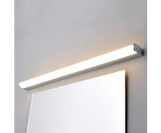 Lampada per bagno a LED Philippa semicircolare