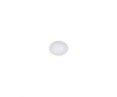 INTEC LIGHT Faretto Incasso Slim Led 12w Tondo Nikel 4000k 740 Lumen Dimensioni Ø 180x22 Mm