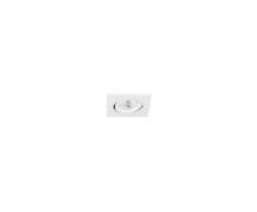 INTEC LIGHT Faretto Incasso Polaris Led Cob 3w Quadro Bianco Orientabile 4000k 190 Lumen Ø62x57 Mm