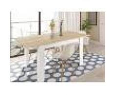 Arredo Interno Tavolo Kendra 140x90 cm rovere chiaro allungabile