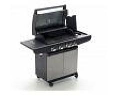 Giardino Barbecue a gas 4F Deluxe con 4 bruciatori in acciaio