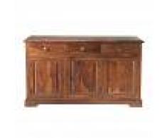 Maisons du Monde Credenza in massello di legno di sheesham verniciato L 150 cm Lubéron