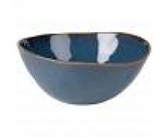 Maisons du Monde Insalatiera in maiolica blu