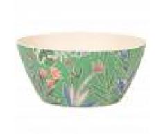 Maisons du Monde Insalatiera verde stampa tropicale