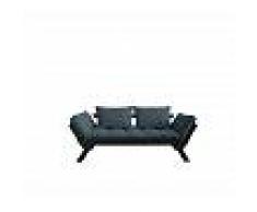Karup Divano letto Bebop di blu petrolio con struttura nera