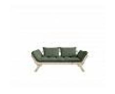 Karup Divano letto Bebop di verde oliva con struttura natural