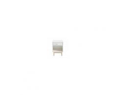 Maisons du Monde Comodino a 1 cassetto bianco Joy