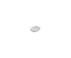 Bagno Lavabo ad incasso 45x37 cm in ceramica Globo serie Stockholm Bianco lucido