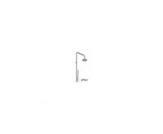 Paini Rubinetteria Paini colonna doccia termostatica a pavimento con soffione Shower Power 78CR145THS