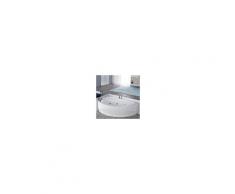 Novellini vasca da bagno idromassaggio angolare semicircolare serie vogue