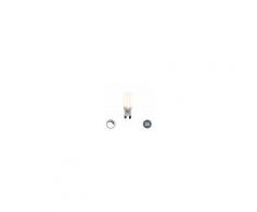 LUEDD Set di 2 lampade a LED G9 3W 250LM bianco caldo dimmerabili