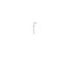 Gedy - Water-R45 Colonna doccia regolabile da 100 cm con soffione tondo e doccetta monogetto e deviatore modello EASY 04
