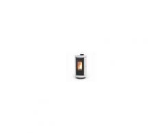 THERMOROSSI Stufa a pellet biancaThermorossi Dorica Silent Maiolica 9,3 kW