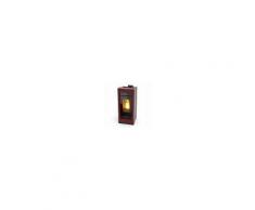 THERMOROSSI Stufa a pellet bordeaux Thermorossi Essenza Metalcolor da 13,2 kW