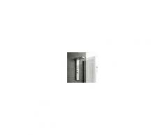 WEISS-STERN-N40 Pannello Doccia Idromassaggio in acciaio Inox Spazzolato con cascata modello Agata