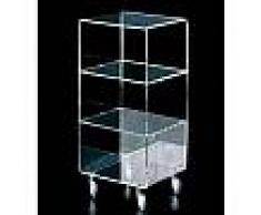 EMPORIUM carrello porta TV ANDY (Andy 4 - Metacrilato)