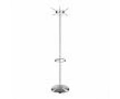 KARTELL appendiabiti da terra HANGER (Cristallo - Acciaio spazzolato e policarbonato)