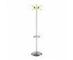 KARTELL appendiabiti da terra HANGER (Giallo cedro - Acciaio spazzolato e policarbonato)