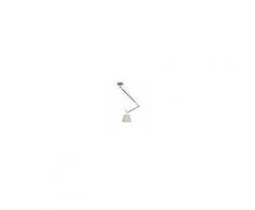 Artemide lampada a sospensione TOLOMEO DECENTRATA diffusore pergamena (Ø 24 cm - Alluminio, carta pergamena)