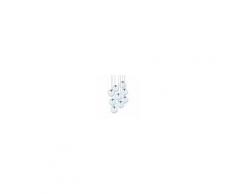 FATBOY set da 9 lampade a sospensione SPHEREMAKER (Azzurro - Policarbonato e metallo)