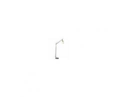 Artemide lampada da terra TOLOMEO BASCULANTE READING (Diffusore in carta pergamena Ø 18 cm - Alluminio, acciaio)