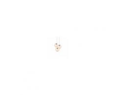 FATBOY set da 3 lampade a sospensione SPHEREMAKER (Arancio chiaro - Policarbonato e metallo)