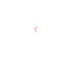 FATBOY set da 3 lampade a sospensione SPHEREMAKER (Lampone - Policarbonato e metallo)