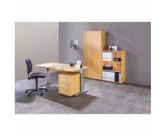 MULTI - Cassettiera con rotelle, alt. x largh. x prof. 590 x 428 x 580 mm, 3 cassetti