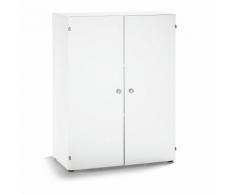 VERA - Armadio per ufficio, 2 ripiani, larghi 800 mm