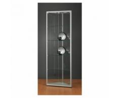 Vetrinetta, altezza 1984 mm, senza illuminazione, largh. x prof. 500 x 500 mm, vetrinetta angolare