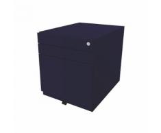 BISLEY Cassettiera con rotelle Note™, con 2 cassetti universali, 1 supporto per cartelle sospese, alt. x largh. x prof. 565 x 420 x 565 mm