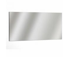 QUIPO Lavagna magnetica in acciaio inox, spazzolata opaca, bordi ribattuti