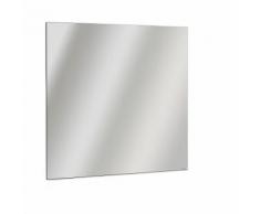 QUIPO Lavagna magnetica in acciaio inox, spazzolata opaca, bordi ribattuti