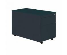 mauser Cassettiera con rotelle, alt. x prof. 570 x 800 mm, 1 cassetto portamateriale, 1 supporto per cartelle sospese