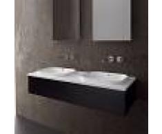 Ceramica Althea Top in ceramica con doppio lavabo abbinato